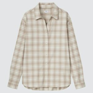 CREAM & BEIGE FULL SLEEVES STRIPED SHIRT