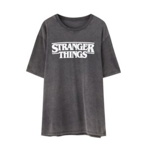 STRANGER THINGS GREY T-SHIRT