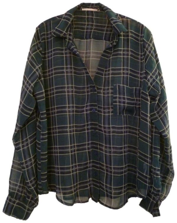 LOOSE FIT FULL SLEEVES  STRIPED SHIRT