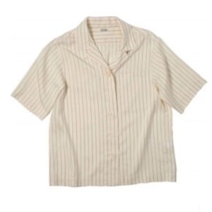 BLACK LINED HALF SLEEVES SHIRT